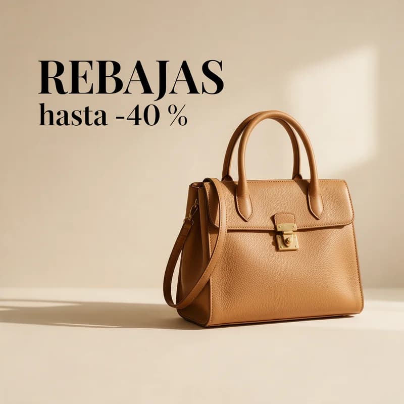 Rebajas hasta -40 %