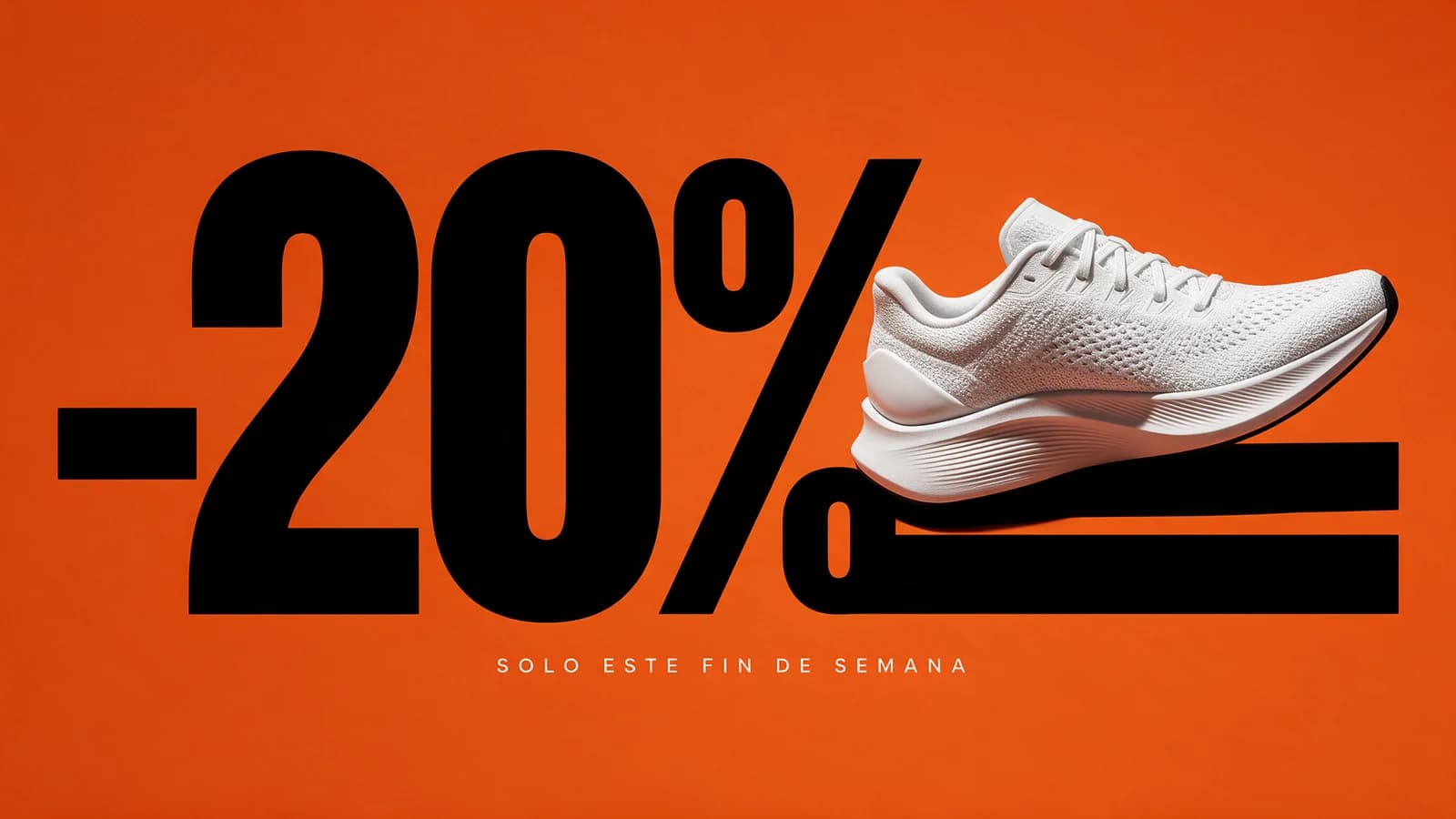 -20 % el fin de semana